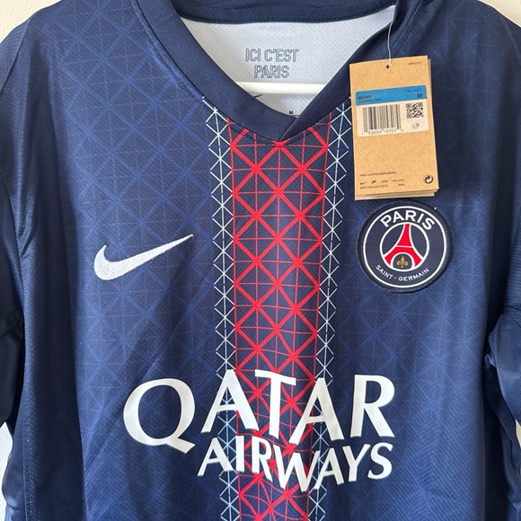 Nike Paris Saint-Germain Navy Jersey - Picture 2 of 6